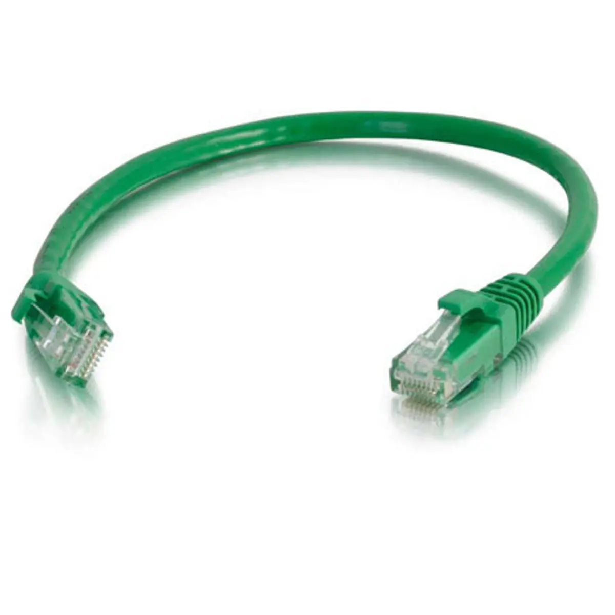 C2G 25' Cat6 Snagless Unshielded Ethernet Network Patch Cable, Green