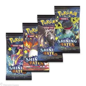 One (1) Shining Fates Sealed Pokemon Pack - RIPPED LIVE