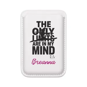 Magsafe Vegan Gymnast Wallet — "The Only Limits Are In My Mind" Personalized Card Holder