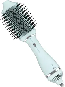Taiff Blow Dryer Brush | 2 in 1 Hot Air Brush and Hair Dryer with Tourmaline and Ionic Technology | 1200W Fast Drying DC Motor | Removable Head | Hair Styling Tool for Smooth Frizz Free