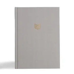 Holman Bible Publishers CSB She Reads Truth Bible Gray Linen Cloth Over Board Black Letter Full Color Design Wide Margins Notetaking Space Devotionals Reading Plans Easy To Read Bible Serif Type Hardcover