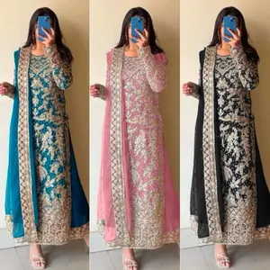 Indian Women's Casual Dress - Available in Various Colors, Long Sleeves, and Elegant Design - Womenswear