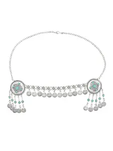 Ethnic Style Exotic Charm Coin Fringe Forehead Ornament Headwear Ancient Style Photography Dance Accessories