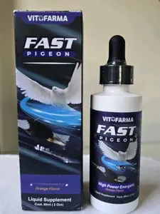 Vitofarma Fast Pigeon 60 ml | Support Supplements Liquid For Birds, Pigeons