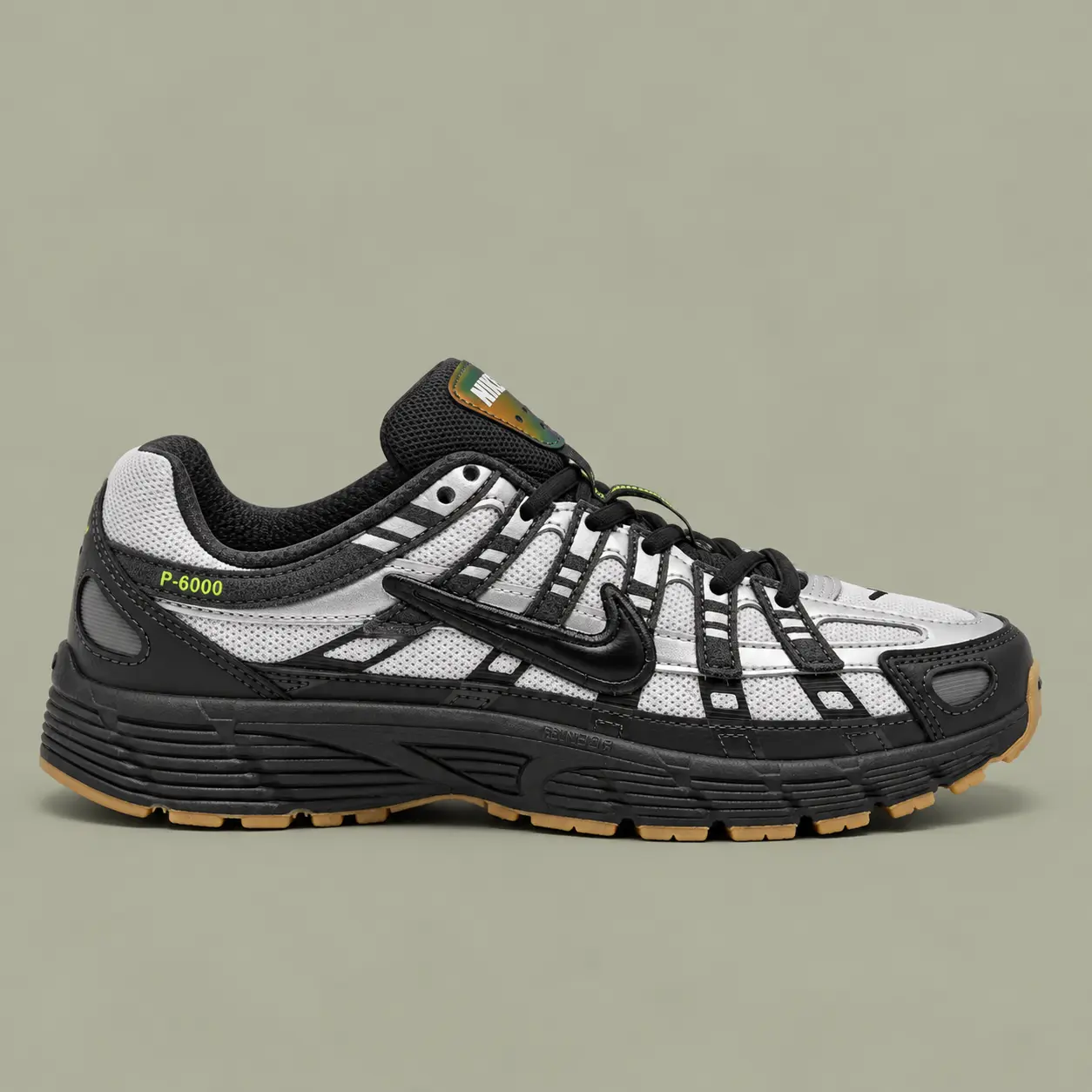 Nike P-6000 Grey Fog Black Anthracite Volt GS & Women's Fashion Sneaker New