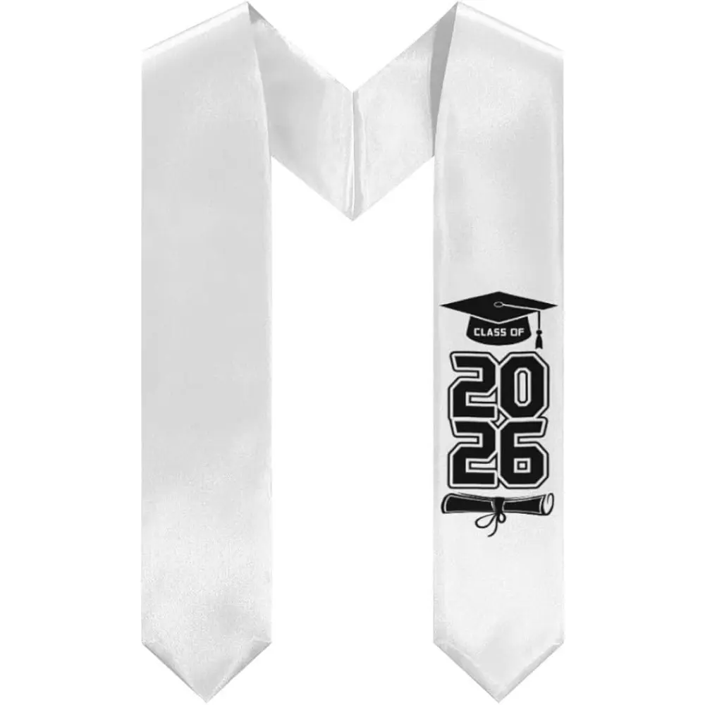 Class of 2026 Senior Graduation Stole, Congratulations on Your Graduation Sash, Gift for Graduation Ceremony Celebration Party