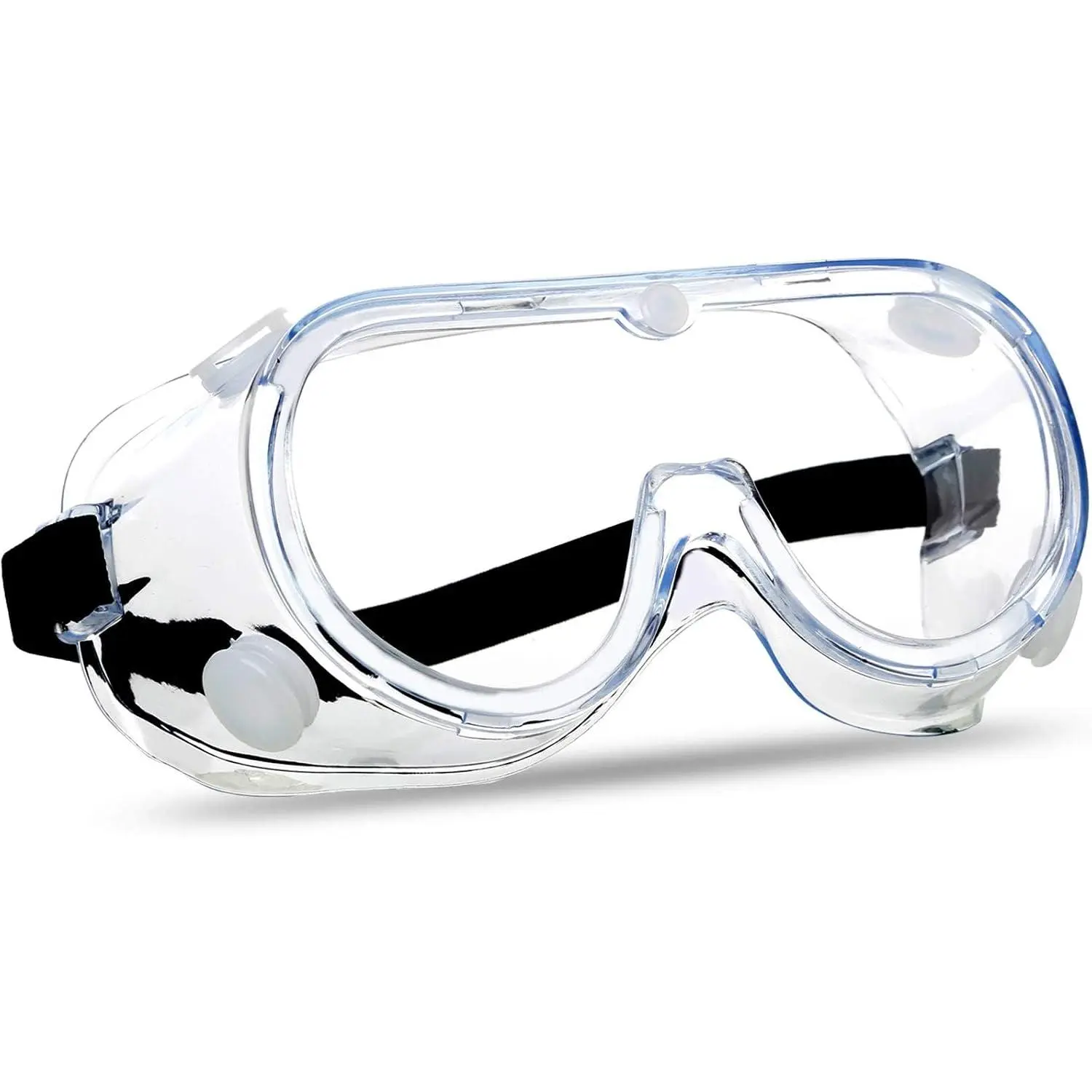 Sports Anti-Fog Protective Safety Goggles Clear Lens Wide-Vision