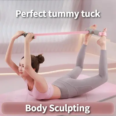 Resistance Band Bicycle Crunches Bicycle Crunches Ab Workout