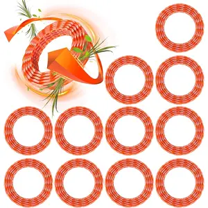 095 AL2420P Pre-Cut Replacement Twisted Timmer Line Compatible with EGO 56-Volt 15-Inch Trimmer & Multi-Head String Trimmer Attachment, 14Ft Per Roll Heavy Duty String, 12 Rolls, Total 168ft.
