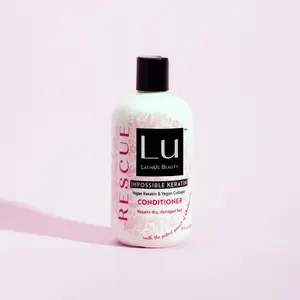 Lu Rescue Conditioner Repair, Restore & Hydrate Heat or Color Damaged Hair (12 oz)