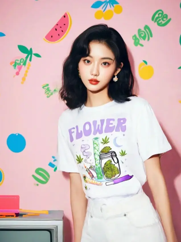 Limited Edition Gildan 420 ART Comfort Cotton T-Shirt - 100% Cotton, Medium Fabric, Oversize, Care Instructions Included - Top