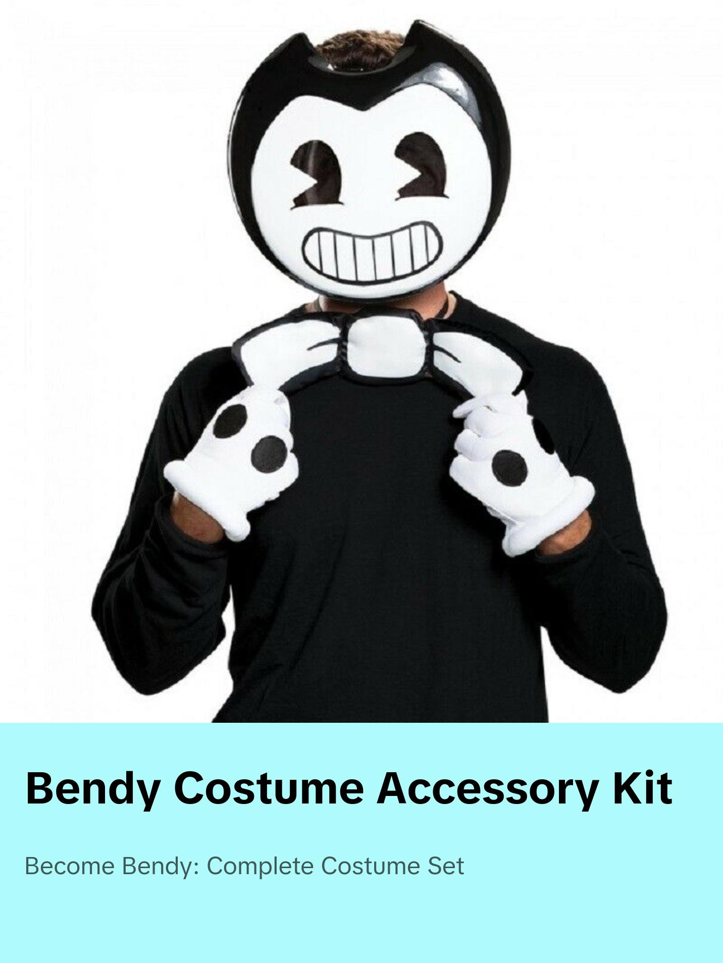 Bendy Kit - Bendy & the Ink Machine - Costume Accessory - Adult - One Size