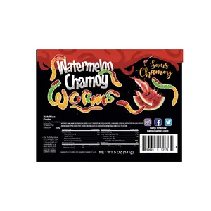 Sams Chamoy Watermelon Chamoy covered Worms