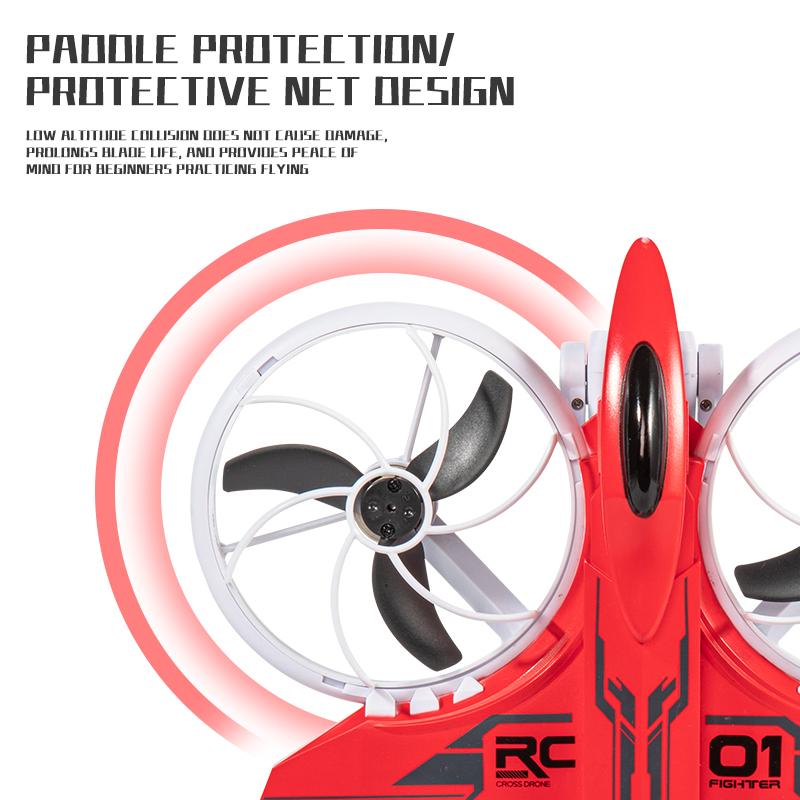 LED Light Stunt RC Quadcopter, Beginner-Friendly Drone Toy, Durable Remote Control Airplane, Perfect for Outdoor Entertainment and Gifting
