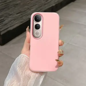 Available in three colors Novelty Same style Suitable for Vivo phone case, suitable for VivoV70,V60,V50,V40,V30,Y400,Y100,Y38,Y37,Y29,Y28,Y19,Y18,Y17,T3,4G,5G,Pro,Lite,e Phone cases for various series and models Business style Cold and minimalist