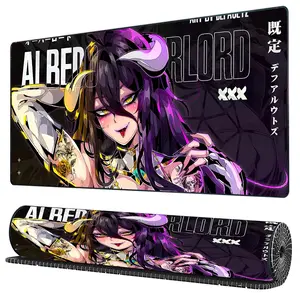 Large anime sexy girl mouse pad, Anime Mousepad, non-slip and washable rubber base, suitable for computer and office decoration, top choice for gamers as gifts, decoration for study and work area