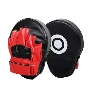 Boxing Curved Focus Punching Mitts- Leatherette Training Hand Pads Suitable for Boxing Training