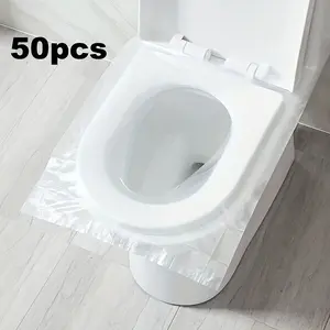 Portable Disposable Toilet Mat, Waterproof Toilet Cover For Travel & Comfort, Toilet Seat Cover