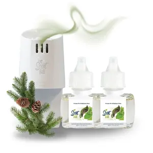 Fraser Fir Balsam Pine Plug in Refill Air Freshener Starter Kit