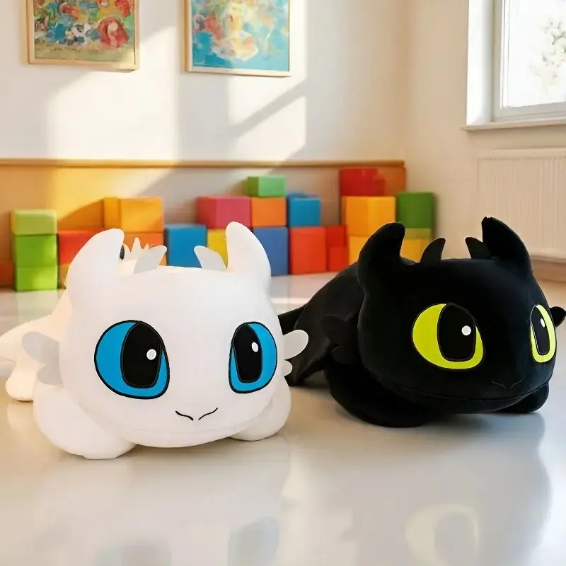 Toothless Light Fury Astrid Cute Plush Doll Living Room Sofa Doll Ornaments for Friends Birthday Gifts