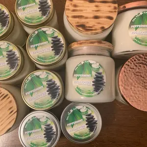 Taylor Candle Company Peppermint & Eucalyptus Scented Soy Wax Candle Various Sizes for Aromatherapy Home Fragrance & Decor