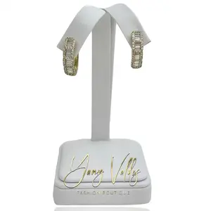 Fashion Boutique Brilliance Earrings with Zirconia for Elevating Your Look