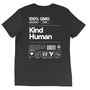 Kind Human Classic Unisex Cotton Sustainable TShirt