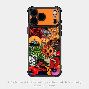 Y2K Aesthetic Pink Dice and Checkerboard Sticker Collage Phone Case, Compatible with iPhone 17/16/15/14/13/12/11 and Samsung Galaxy S25/S24/S23/S22