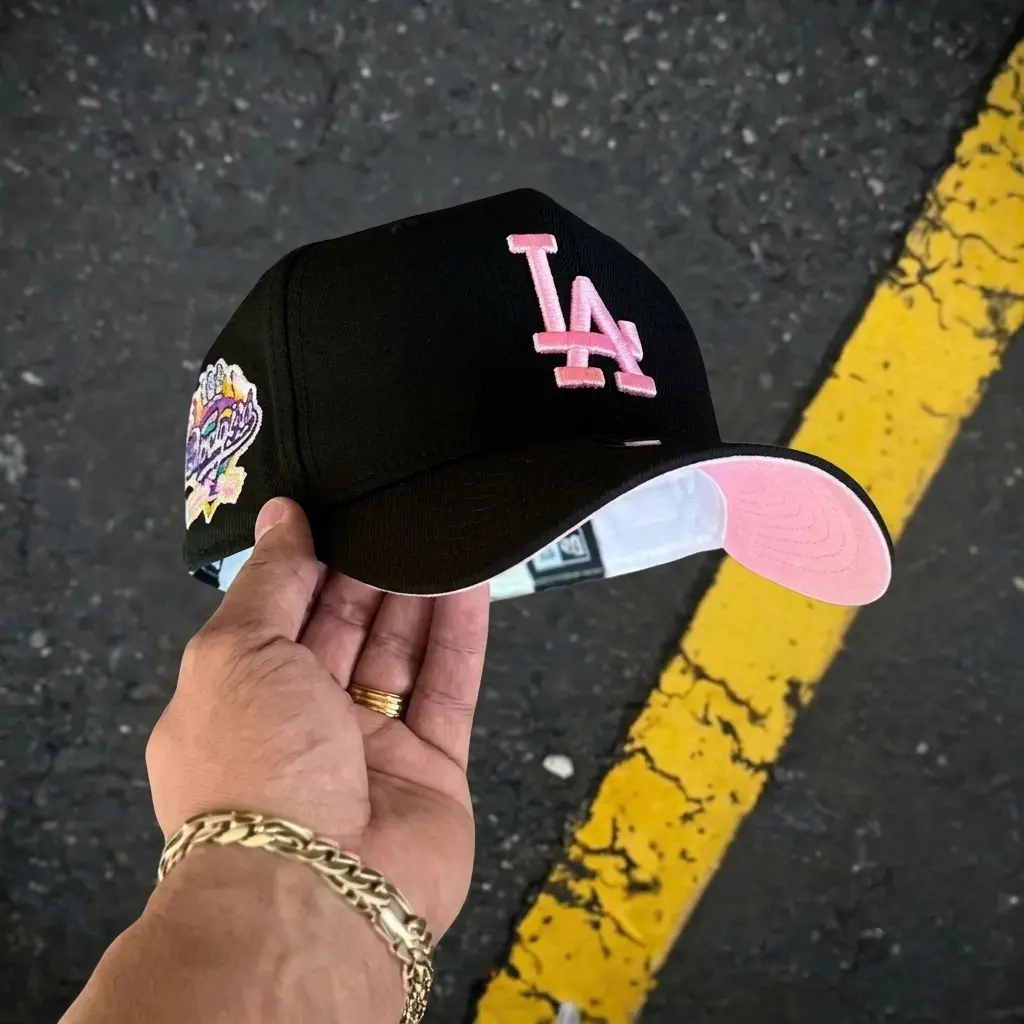 MLB New Era Yankees Dodgers Baseball Hat – 59FIFTY Fitted Snapback Cap, Unisex Urban Streetwear Style, Gorras de Béisbol Unisex, Vintage Sports Look, TikTok Trend USA 2026