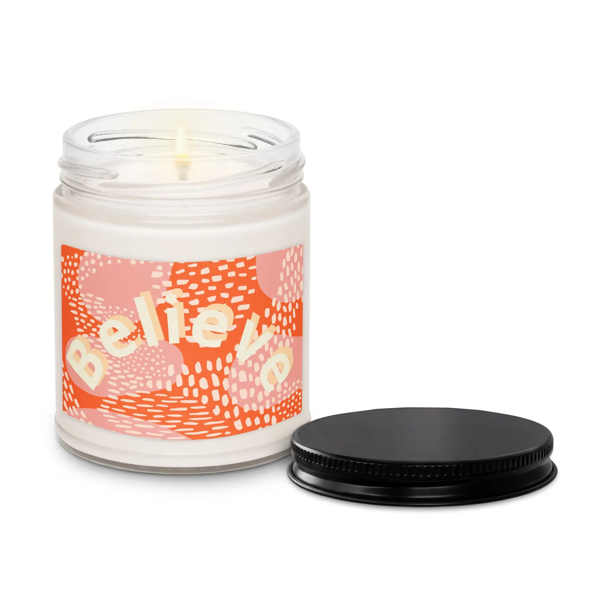 Believe Scented soy candle