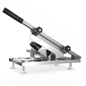 Powerful multifunctional cutting machine stainless steel blade household outdoor model easy to process meat poultry bones