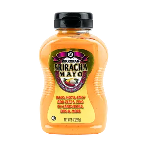 Kikkoman Sriracha Mayonnaise Sauce - Spicy Creamy Japanese Mayo for Salads, Dips & Marinades - 226g (8oz)