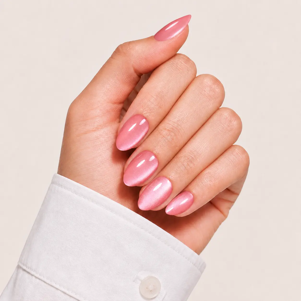 Moonlit Rose -  Extra Short Almond