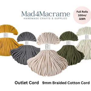 Outlet Cord- 9mm Braided Outlet Cord- 9mm Braided