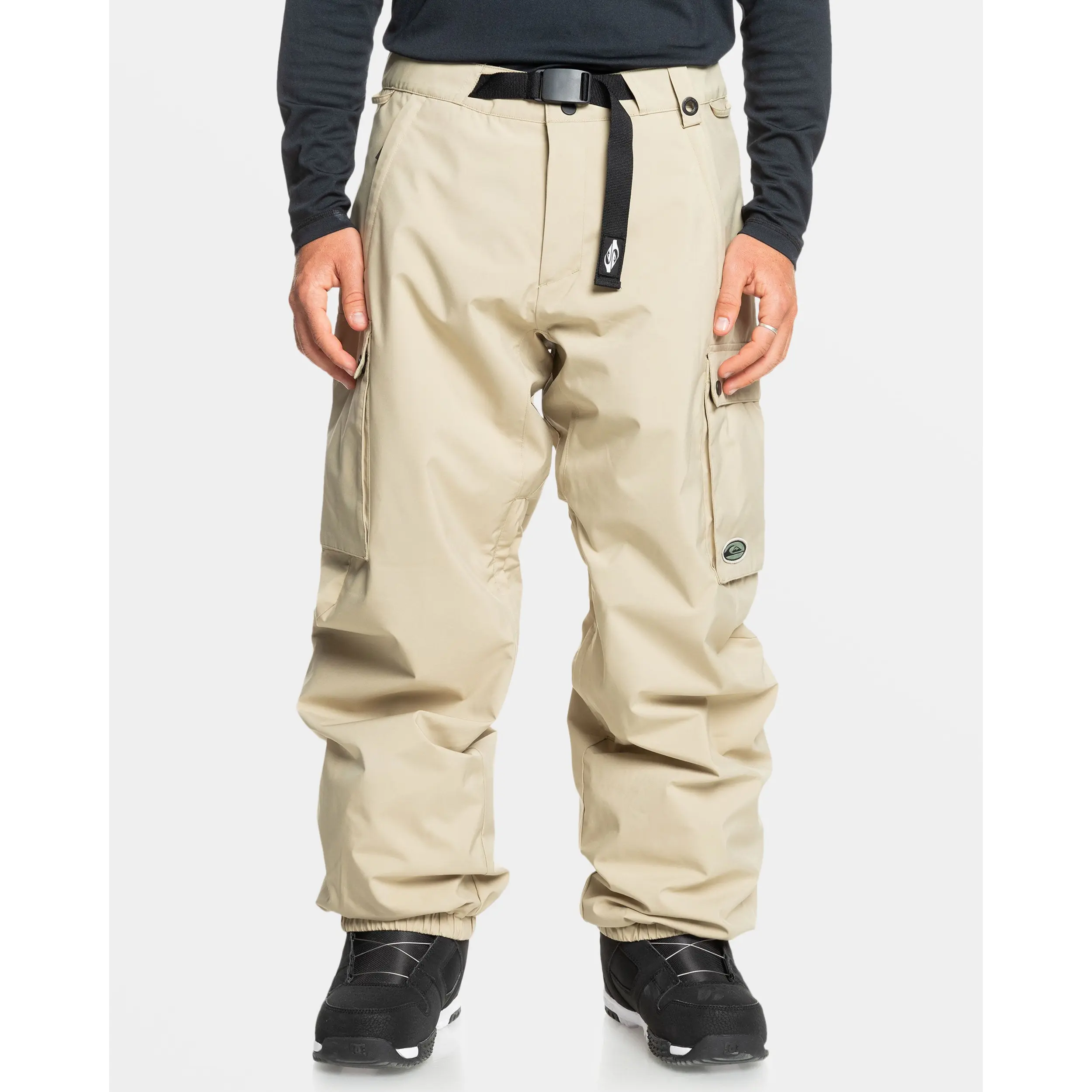 Quiksilver | Snow Down Snow Pants | Men's Breathable Lightweight | Everyday Wear & Casual Streetwear Menswear Baggy