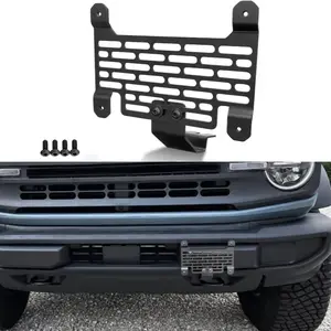 Bronco License Plate Holder Mount for Plastic Bumper (6th Gen) Car Accessories Truck