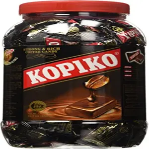 Kopiko Coffee Candy - Bold Tasty Hard Candy with Real Coffee Extract for On-the-Go Energy Boost - 28.2oz Jar