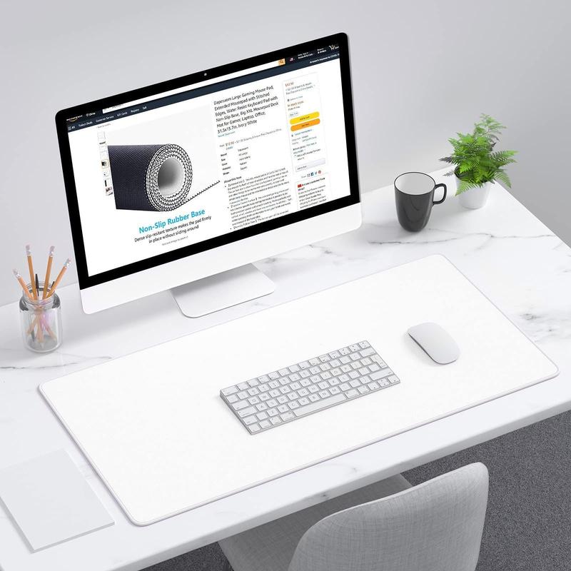 Akatsuki Anime Mouse Pad Black & White Naruto Desk Mat-Desktop Gaming Pad-Home Office Gifts-PC Gaming Mouse Pad