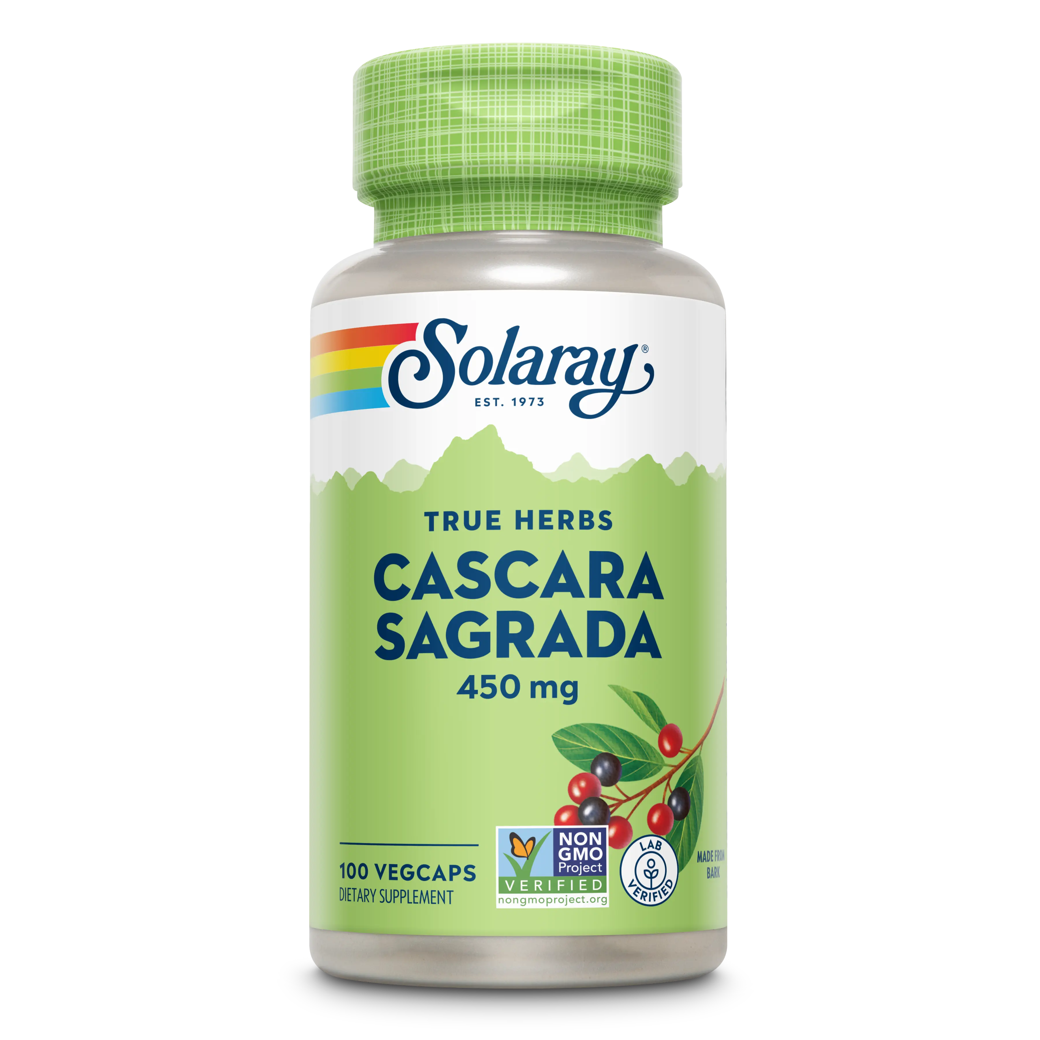 Cascara Sagrada Bark 450mg