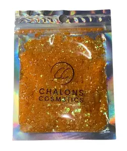 Orange Chunky Glitter