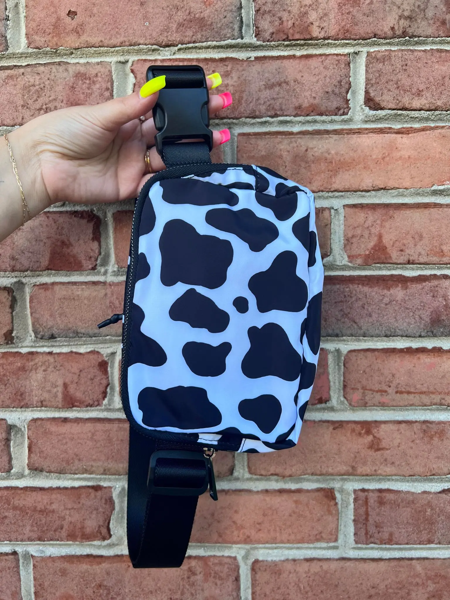 Moo print (black/white)