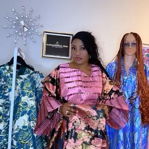 Ayaoba luxury Bubu  with Aso oke one size fit all