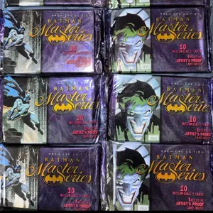 ( 2 Pack Bundle ) 1995 Batman Master Series Hobby Packs
