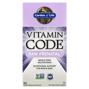 Garden of Life Vitamin Code®, RAW Prenatal™, 90 Vegetarian Capsules