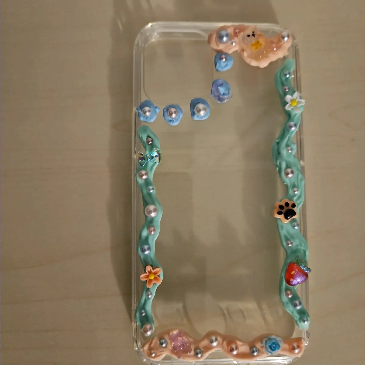 Pastels & Pearls iphone 4 case
