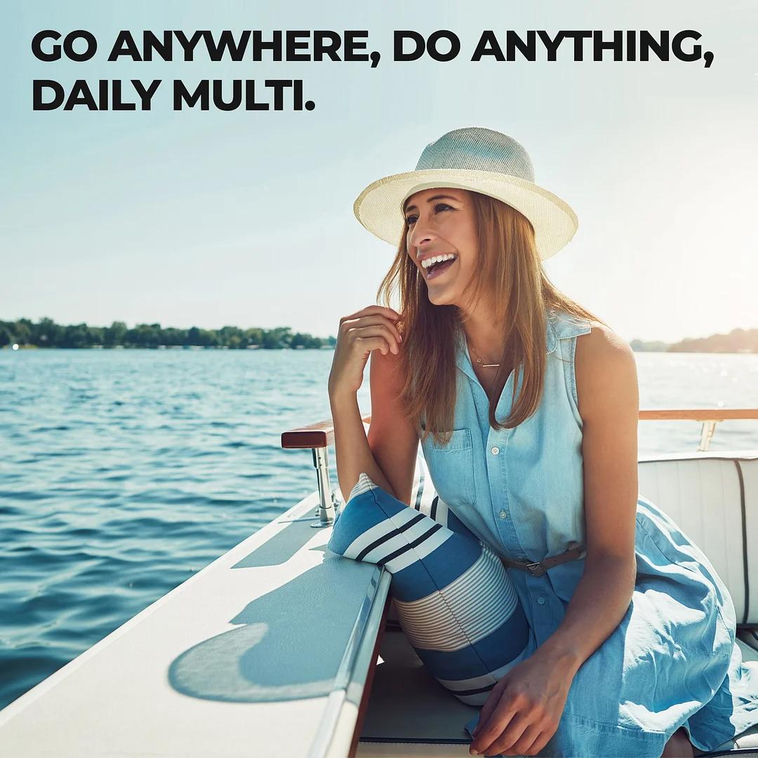 Vitamin World ULTRA 360 Women's Multivitamin - Non-GMO, Gluten Free, 0 Preservatives - Healthcare, Ashwagandha, Collagen Dietary Edible Supplement , Springtok Calcium, Fitness