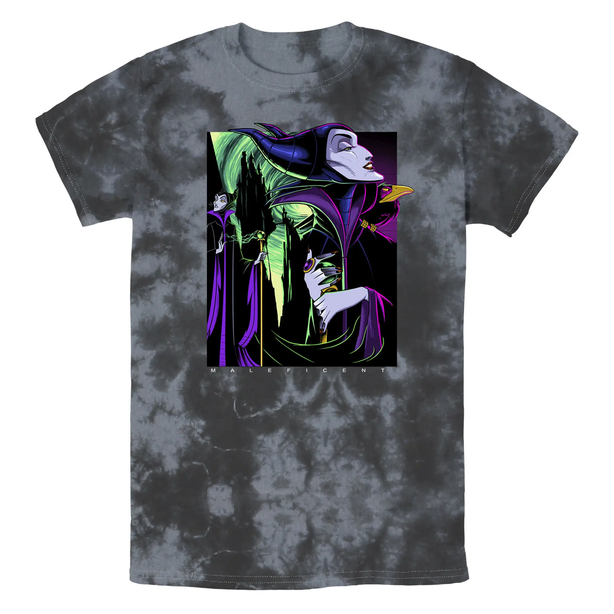 Men's Sleeping Beauty Maleficent Evil Queen Poster T-Shirt