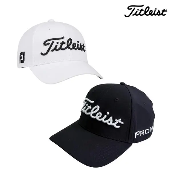 Titleist Standard Tour Performance Prior Generation Golf Hat Black/White