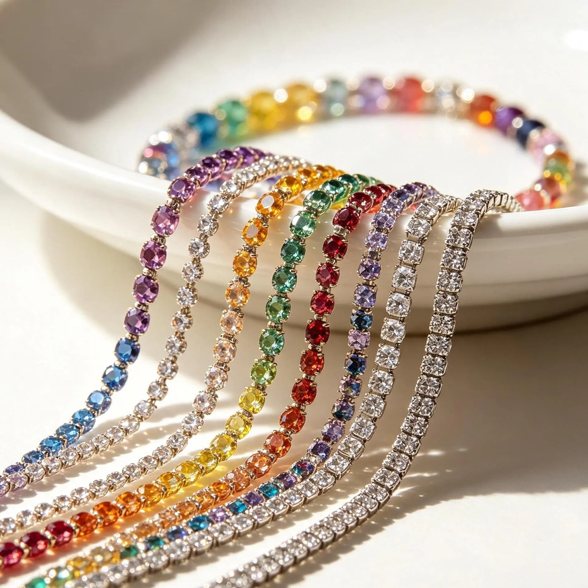 [No.9] BUNDLE SHIPPING - Gold & Silver Plated Bracelets