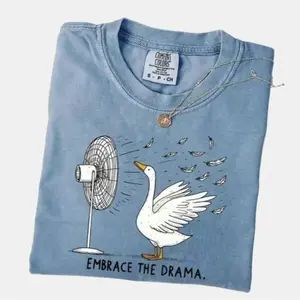 Comfort Colors Funny Goose TShirt, Silly Goose T-shirt, Funny Goose Outfit, Goose Lover Tee, Goose Couple Clothing, Sarcastic Goose Gifts